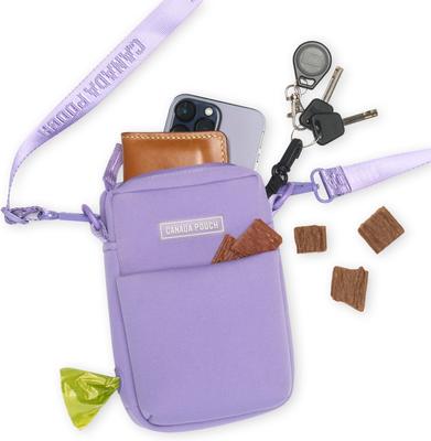 Show full view: Canada Pooch Everything Dog Walking Bag with Poop Bag Dispenser, Lavender slide 2 of 5
