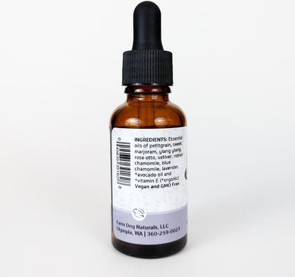 Show full view: Farm Dog Naturals Relax Stress & Anxiety Formula Calming Liquid for Dogs, 1-fl oz bottle slide 3 of 7