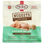 Primal Chicken Formula Nuggets Grain-Free Raw Freeze-Dried Dog Food, 14-oz bag