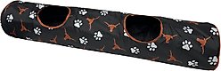 Pets First Texas Longhorns Cat Tunnel Toy with Catnip