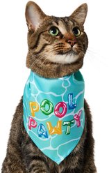 Frisco Summer Pool Pawty Dog & Cat Bandana, X-Small/Small