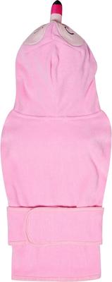 Show full view: Frisco Summer Flamingo Dog & Cat Bathrobe, Small slide 5 of 11