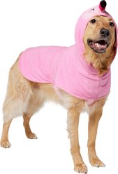 Frisco Summer Flamingo Dog & Cat Bathrobe, X-Large