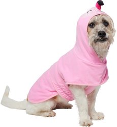 Frisco Summer Flamingo Dog & Cat Bathrobe, Large