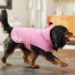 Frisco Summer Flamingo Dog & Cat Bathrobe, Medium slide 2 of 8