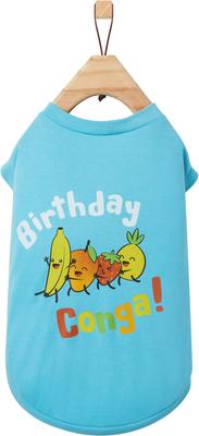 Show full view: Frisco Birthday Conga Dog & Cat T-Shirt, Small slide 4 of 10