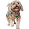 Show in main carousel: Frisco Summer Ruffle Hem Dog & Cat Dress, Tropical Palms, Small slide 2 of 11