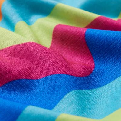 Show full view: Frisco Summer Tropical Wave Stripe Dog & Cat T-Shirt, Small slide 6 of 11