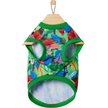 Show in main carousel: Frisco Summer Tropical Palm Leaf Toucan & Flamingo Birds Dog & Cat T-Shirt, X-Small slide 5 of 11