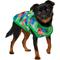 Show in main carousel: Frisco Summer Tropical Palm Leaf Toucan & Flamingo Birds Dog & Cat T-Shirt, Small slide 2 of 11