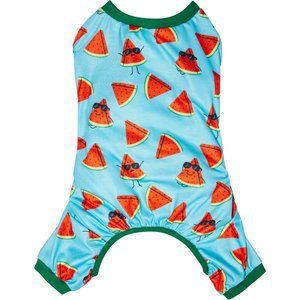 Frisco Summer Watermelon Print Dog & Cat Jersey PJs, X-Small