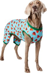 Frisco Summer Watermelon Print Dog & Cat Jersey PJs, XX-Large