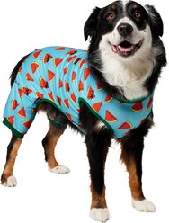 Frisco Summer Watermelon Print Dog & Cat Jersey PJs, X-Large