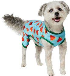 Frisco Summer Watermelon Print Dog & Cat Jersey PJs, Medium