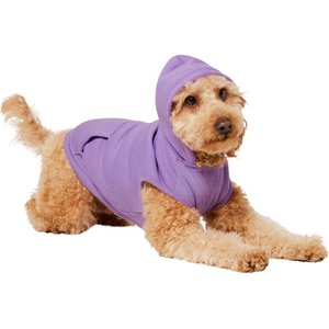 Frisco Basic Dog & Cat Hoodie, English Lavender, Medium