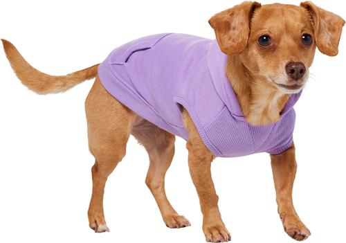 Show full view: Frisco Basic Dog & Cat Hoodie, English Lavender, Small slide 3 of 13