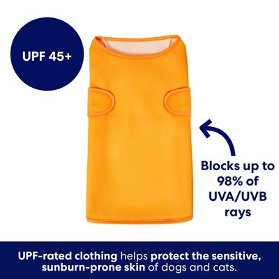 Show full view: Frisco Summer UPF 45 Cooling Dog Vest, Orange, X-Large slide 3 of 11