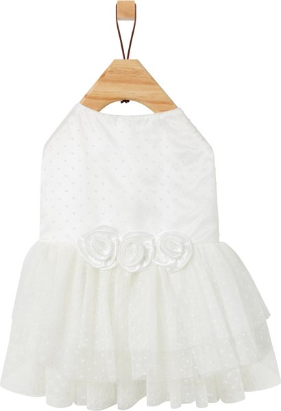 Frisco Rosette and Tulle Dog & Cat Wedding Dress