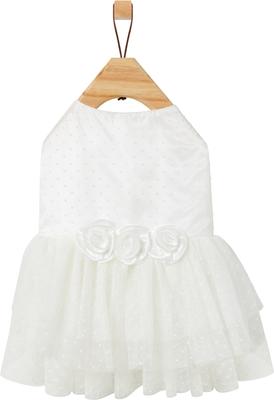 Show full view: Frisco Rosette and Tulle Dog & Cat Wedding Dress, Small slide 4 of 12