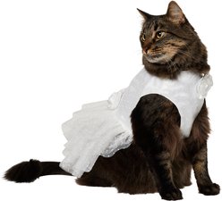Frisco Rosette and Tulle Dog & Cat Wedding Dress, Small slide 1 of 9