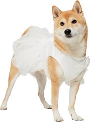 Frisco Rosette and Tulle Dog & Cat Wedding Dress, Medium
