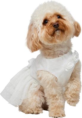 Show full view: Frisco Rosette and Tulle Dog & Cat Wedding Dress, Small slide 2 of 12