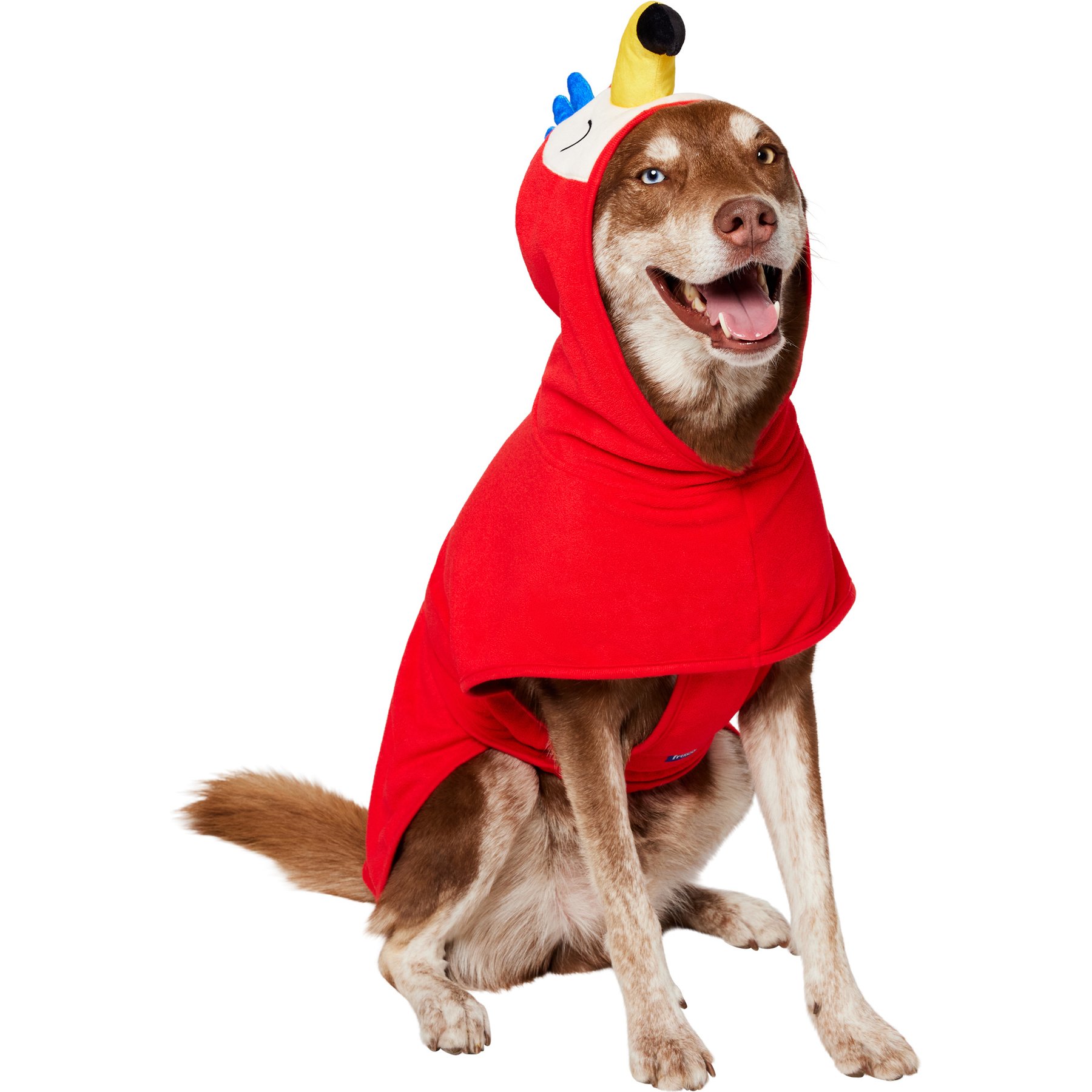 Frisco Summer Macaw Dog & Cat Bathrobe, X-Large
