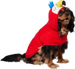 Frisco Summer Macaw Dog & Cat Bathrobe, Medium