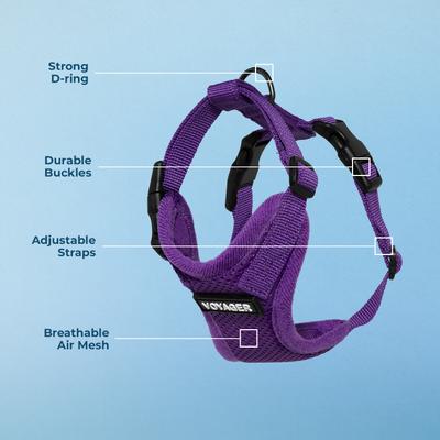 Show full view: Best Pet Supplies Voyager Step-in Air Dog & Cat Harness, Purple, Small slide 3 of 9