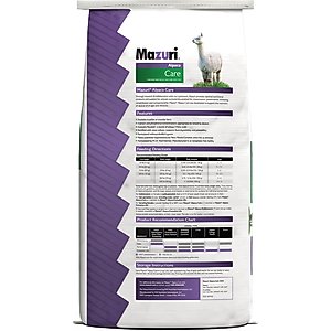 Mazuri Alpaca Care Crumbles Alpaca Food, 40-lb bag