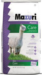 Mazuri Alpaca Care Crumbles Alpaca Food, 40-lb bag