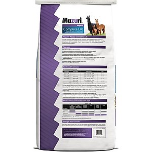 Mazuri Alpaca Complete Life Alpaca Food, 40-lb bag