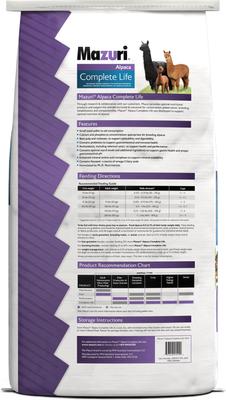 Show full view: Mazuri Alpaca Complete Life Alpaca Food, 40-lb bag slide 2 of 10