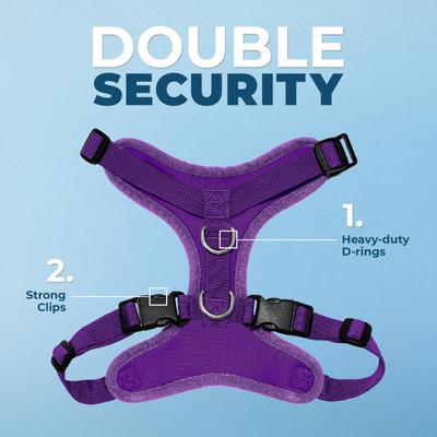 Show full view: Best Pet Supplies Voyager Step-in Air Dog & Cat Harness, Purple, Small slide 2 of 9