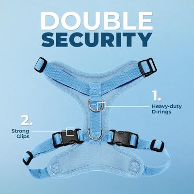 Show full view: Best Pet Supplies Voyager Step-in Air Dog & Cat Harness, Baby Blue, Medium slide 2 of 9