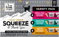 I and Love and You Meow Variety Pack Lickable Cat Treats, 12 count slide 2 of 5