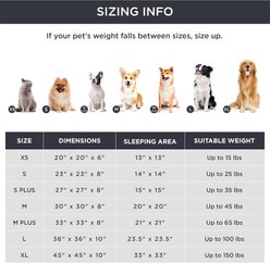 Bedsure Calming Fluffy Plush Faux Fur Orthopedic Anti-Slip Donut Dog & Cat Bed, Cream, Medium slide 2 of 6