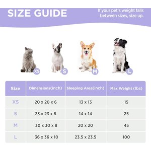 Lesure Calming Cute Modern Plush Jacquard Shaggy Orthopedic Anti-Slip Donut Dog & Cat Bed with Removable Cover, Brown, Medium