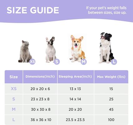 Show full view: Lesure Calming Cute Modern Plush Jacquard Shaggy Orthopedic Anti-Slip Donut Dog & Cat Bed with Removable Cover, Brown, Small slide 7 of 10