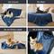 Show in main carousel: Bedsure Waterproof Sherpa Fleece Reversible Furniture Protector Dog & Cat Throw Blanket, Blue, Queen slide 4 of 8