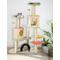Show in main carousel: PXZEE 55-in Flower Cat Tree with Sisal Scratching Posts slide 2 of 7