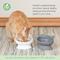 Show in main carousel: Kitty City Cat Ear Elevated Cat Bowls, White & Grey, 6.5-oz, 2 count slide 7 of 12
