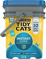 Tidy Cats Instant Action Scented Clumping Cat Litter, 35-lb pail