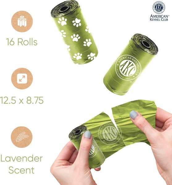 Petkin Bamboo Eco Mega-Roll Fresh Scent Dog Waste Bags