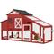 Show in main carousel: Aivituvin AIR32-R Wooden Chicken Coop, 2 to 3 Chicken Capacity slide 1 of 9
