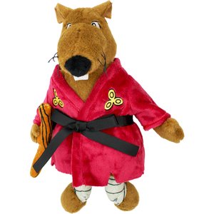 Teenage Mutant Ninja Turtles Squeaky Retro Splinter Dog Chew Toy