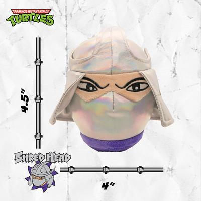 Show full view: Teenage Mutant Ninja Turtles Squeaky Shredder Ball Dog Plush Toy slide 5 of 6