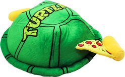 Teenage Mutant Ninja Turtles Squeaky Nesting Pizzas in Turtle Shell Dog Toy