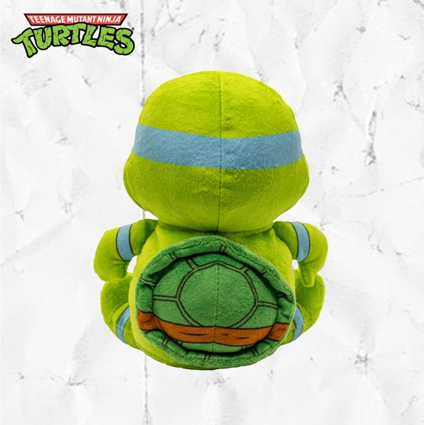 Show full view: Teenage Mutant Ninja Turtles Squeaky Leonardo Dog Plush Toy slide 4 of 7
