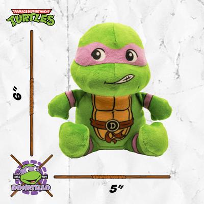 Show full view: Teenage Mutant Ninja Turtles Squeaky Donatello Dog Plush Toy slide 6 of 9
